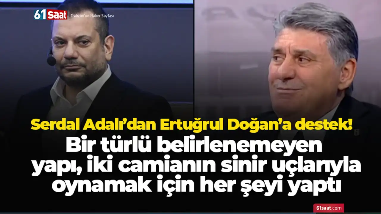 Trabzonspor serdal adalı’dan doğan’a destek! Bir türlü belirlenemeyen yapı, iki camianın sinir uçlarıyla oynamak için her şeyi yaptı 2026 serdal adal dan destek bir belirlenemeyen yap iki camia trabzonspor iustitia. Bg beşiktaş kulübü başkanı serdal adalı, ht spor’a verdiği özel röportajda hakemler ve mhk başkanı ile... Iustitia. Bg serdal adalı’dan doğan’a destek! Bir türlü belirlenemeyen yapı, iki camianın sinir uçlarıyla oynamak için her şeyi yaptı 2026 2026-04-20 22:55:00 adalet - iustitia. Bg trabzonspor