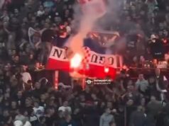 SKANDAL U BEOGRADU Navijači Crvene zvezde pale hrvatske zastave! Spominju i Franju Tuđmana 2026 SKANDAL U BEOGRADU Navijači Crvene zvezde pale hrvatske zastave! Spominju i Franju Tuđmana 2026