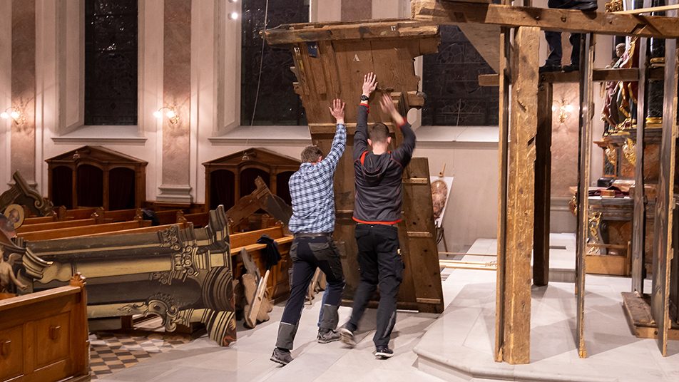 Österlicher hochbetrieb im «moritz» 2026 - justiz Appenzell österlicher hochbetrieb im «moritz» 2026 sterlicher hochbetrieb moritz 2026 25 appenzell unter leitung von standespfarrer lukas hidber, gemeinsam mit pfarrer thomas meli, dem seelsorgeteam, vielen... Iustitia. Bg österlicher hochbetrieb im «moritz» 2026 2026-04-07 14:52:00 justiz appenzell