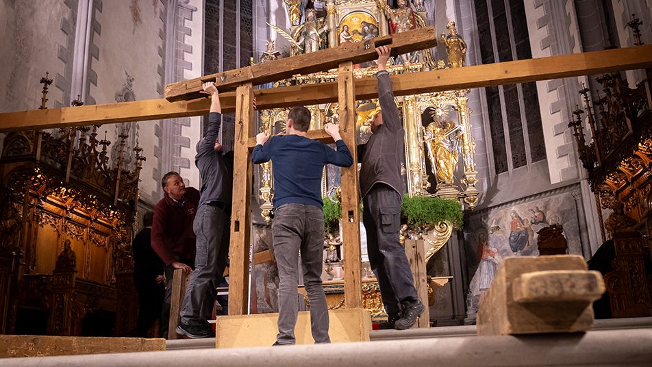 Österlicher hochbetrieb im «moritz» 2026 - justiz Appenzell österlicher hochbetrieb im «moritz» 2026 sterlicher hochbetrieb moritz 2026 28 appenzell unter leitung von standespfarrer lukas hidber, gemeinsam mit pfarrer thomas meli, dem seelsorgeteam, vielen... Iustitia. Bg österlicher hochbetrieb im «moritz» 2026 2026-04-07 14:52:00 justiz appenzell