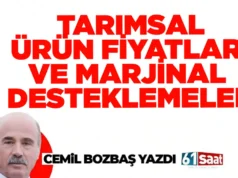 TARIMSAL ÜRÜN FİYATLARI VE MARJİNAL DESTEKLEMELER 2026 TARIMSAL ÜRÜN FİYATLARI VE MARJİNAL DESTEKLEMELER 2026