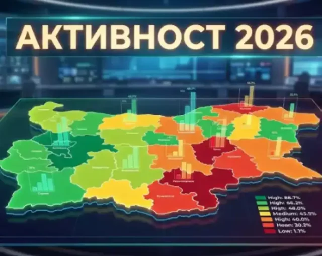 "Тренд": 25,9% е избирателна активност в страната към 14:00 ч. 2026