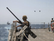 Централното военно командване на САЩ съобщи, че днес в 10 ч. източноамериканско време силите му ще блокират иранските пристанища 2026 Централното военно командване на САЩ съобщи, че днес в 10 ч. източноамериканско време силите му ще блокират иранските пристанища 2026