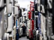 Турски превозвачи протестираха на ГКПП „Капъкуле“ 2026 Турски превозвачи протестираха на ГКПП „Капъкуле“ 2026