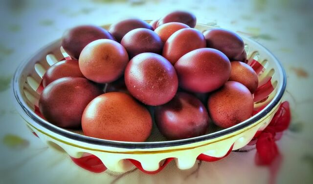 Why Greeks Crack Red Eggs on Easter 2026