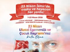 İzmir’de Çocuklara Bayram Müjdesi! 23 Nisan Coşkusu Tüm Şehri Sarıyor: İşte İlçe İlçe Etkinlik Rehberi 2026 İzmir'de Çocuklara Bayram Müjdesi! 23 Nisan Coşkusu Tüm Şehri Sarıyor: İşte İlçe İlçe Etkinlik Rehberi 2026