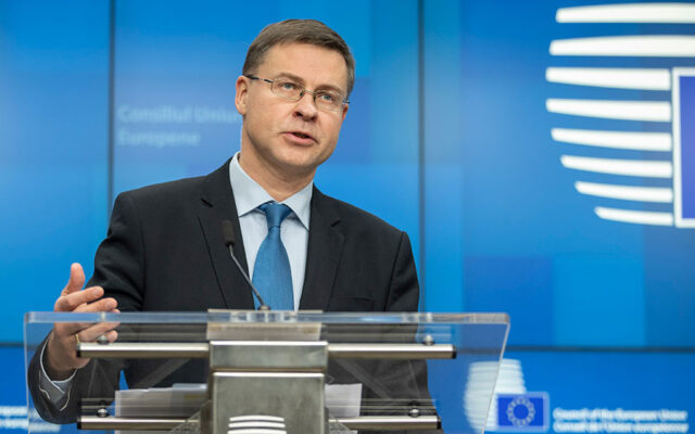 Comissão Europeia está em contacto com a Anthropic sobre o projeto Mythos, diz Dombrovskis 2026