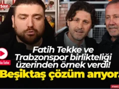 Fatih Tekke ve Trabzonspor birlikteliği üzerinden örnek verdi! Beşiktaş çözüm arıyor… 2026 Fatih Tekke ve Trabzonspor birlikteliği üzerinden örnek verdi! Beşiktaş çözüm arıyor... 2026
