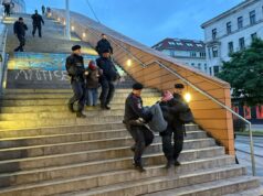 Final- und Protesttag: Polizeieinsatz gegen Aktivisten kurz vor ESC-Finale 2026 Final- und Protesttag: Polizeieinsatz gegen Aktivisten kurz vor ESC-Finale 2026