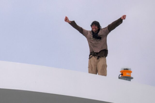 Protester who climbed DC's Frederick Douglass Memorial Bridge comes down Protester who climbed DC's Frederick Douglass Memorial Bridge comes down 2026