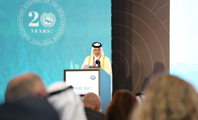 رئيس مجلس الشورى يؤكد أمام قمة برلمانات المتوسط في مونتينيغرو دعم قطر للدبلوماسية والحلول السلمية 2026