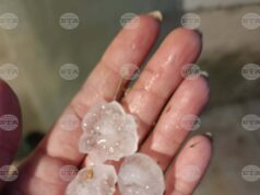 Силна градушка нанесе щети в сливенското село Желю войвода 2026 Силна градушка нанесе щети в сливенското село Желю войвода 2026
