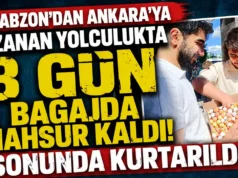 Trabzon’dan Ankara’ya uzanan yolculukta 3 gün bagajda mahsur kaldı! Sonunda kurtarıldı… 2026 Trabzon'dan Ankara'ya uzanan yolculukta 3 gün bagajda mahsur kaldı! Sonunda kurtarıldı... 2026