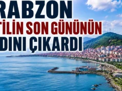 Trabzon tatilin son gününün tadını çıkardı 2026 Trabzon tatilin son gününün tadını çıkardı 2026