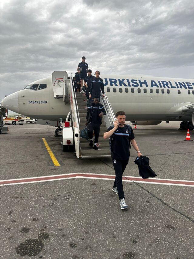 Trabzonspor kafilesi Ankara'ya ulaştı! 2026