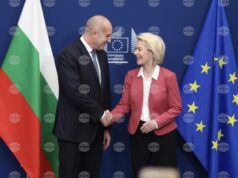 Урсула фон дер Лайен очаква победата на премиера Радев на изборите да донесе до стабилност за българите и в региона 2026 Урсула фон дер Лайен очаква победата на премиера Радев на изборите да донесе до стабилност за българите и в региона 2026