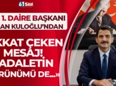 HSK 1. Daire Başkanı Turan Kuloğlu’ndan önemli mesaj! ““Adaletin görünümü de…” 2026 HSK 1. Daire Başkanı Turan Kuloğlu’ndan önemli mesaj! "“Adaletin görünümü de..." 2026
