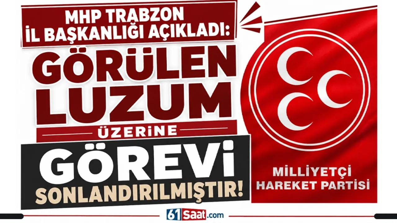 Trabzon mhp trabzon i̇l başkanlığı açıkladı: görülen lüzum üzerine görevi sonlandırılmıştır 2026 mhp trabzon kanl klad len zum zerine revi sonland 2026 trabzon iustitia. Bg mhp trabzon i̇l başkanlığı, ülkü-tek (ülkücü teknik elemanlar derneği) trabzon i̇l temsilcisi ile ilgili... Iustitia. Bg mhp trabzon i̇l başkanlığı açıkladı: görülen lüzum üzerine görevi sonlandırılmıştır 2026 2026-06-06 16:22:00 adalet - iustitia. Bg trabzon
