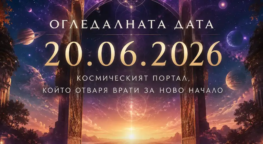 Огледалната дата 20. 06. 2026: космическият портал, който отваря врати за ново начало