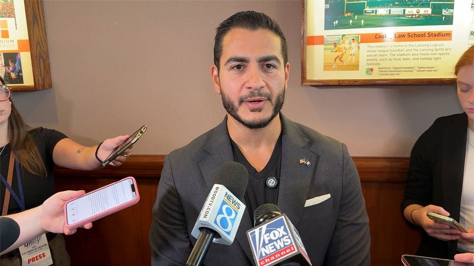 Abdul el-sayed peppered with questions on hasan piker link, fracture with jewish dems at michigan convention 2026 - justice - iustitia. Bg Article abdul el-sayed peppered with questions on hasan piker link, fracture with jewish dems at michigan convention 2026 abdul sayed peppered with questions hasan piker link fr article iustitia. Bg lansing, mich. — socialist-adjacent michigan u. S. Senate candidate abdul el-sayed addressed the media during saturday's state democratic party nominating convention, where he... Abdul el-sayed peppered with questions on hasan piker link, fracture with jewish dems at michigan convention 2026 2026-08-29 22:26:48 justice - iustitia. Bg article