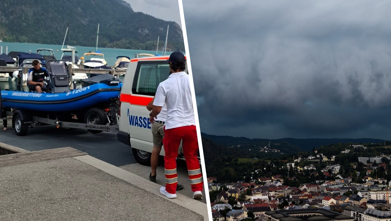 Alarm für wasserretter - rote warnstufe: österreich im unwetter-chaos 2026