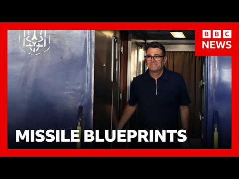 Andy Burnham in Ukraine to hand over UK blueprints to make long-range missiles | BBC News 2026