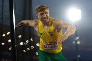 Beprotybė: m. Alekna jau pirmuoju metimu pagerino 30 metų nepajudintą rekordą! 2026