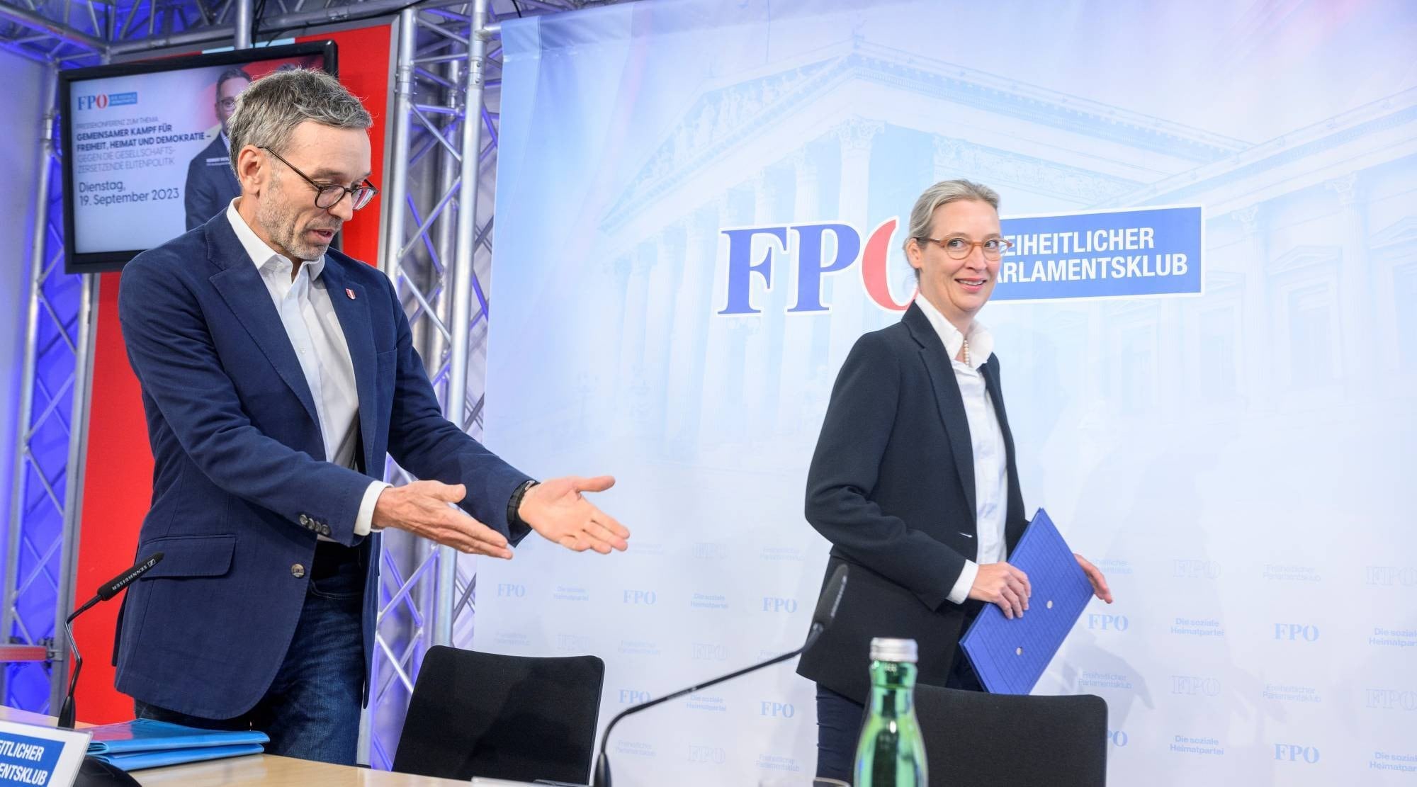 Brisante forderungen - weidel in wien: bei diesem plan sagt die fpö nein 2026