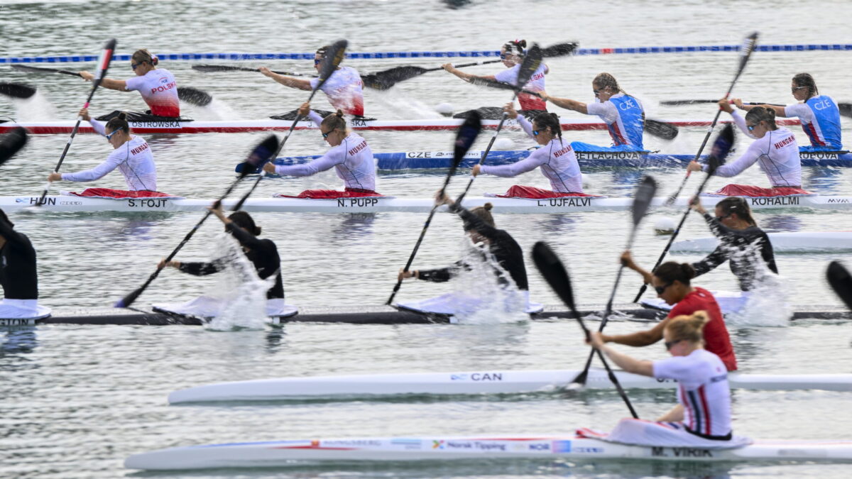 15 medals at the canoe-kayak world cup in szeged