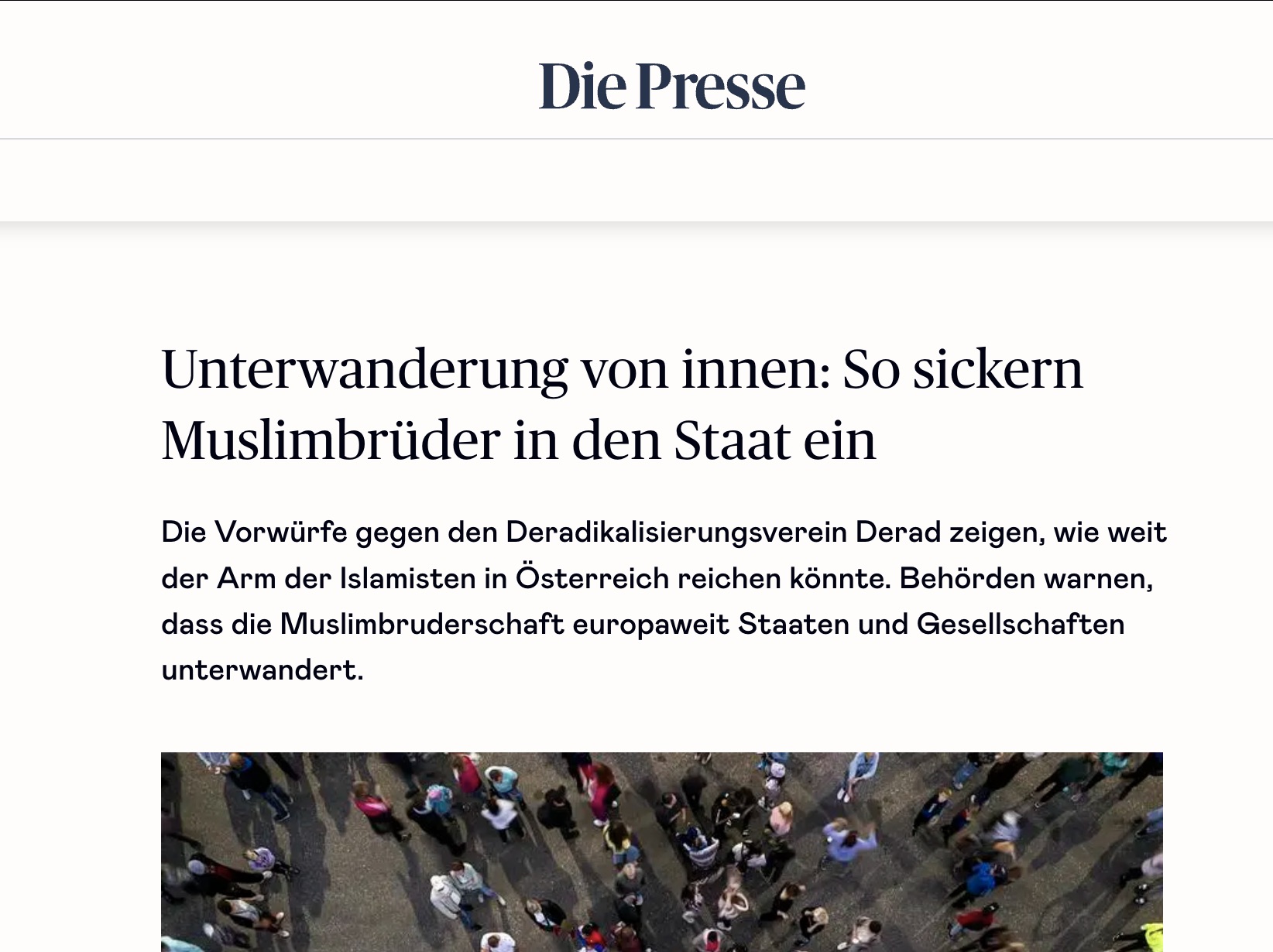 Die presse: „müslüman kardeşler avrupa’da devlet ve siyasete nasıl sızıyor? “ 2026