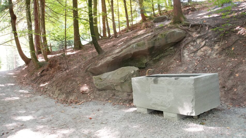 Ein Brunnen erinnert an Peter Eggenberger 2026