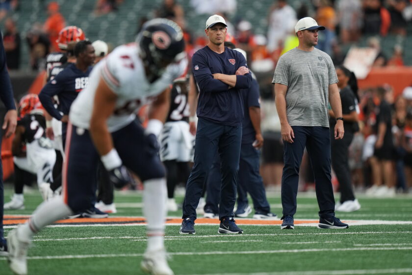 Halas Intrigue podcast: Bears, Titans scrap at practice 2026