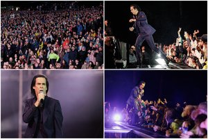 Kalnų parke – ilgai lauktas vakaras: nickas cave'as surengė abejingų nepalikusį koncertą 2026