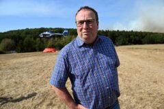 Landesumweltminister: größe des waldbrandes „erschreckend“ 2026