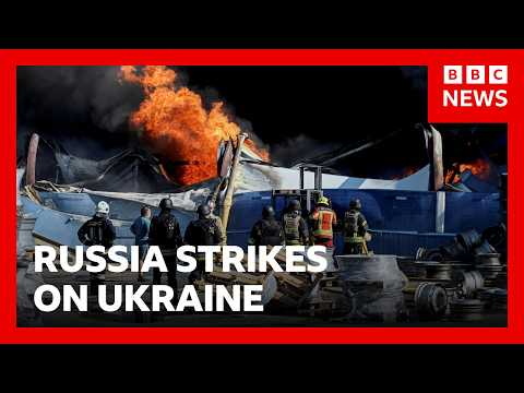 At least 27 dead and hundreds evacuated after strike on Kyiv warehouse | BBC News 2026