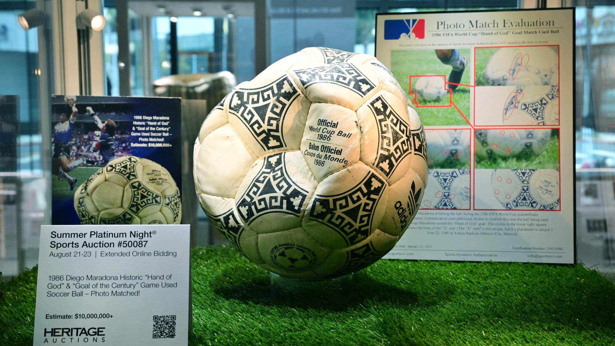 Legendäres stück - millionen-summe für maradonas „hand gottes“-ball 2026
