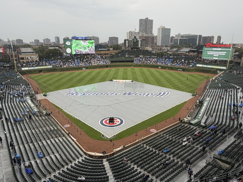 Reds-cubs nationally televised series finale delayed by rain, scheduled for 6:45 p. M. 2026