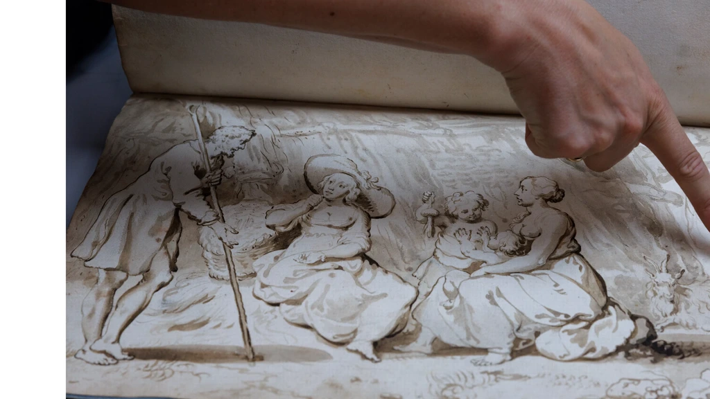 Rijksmuseum krijgt volledig intact tekenboek uit zeventiende eeuw cadeau 2026