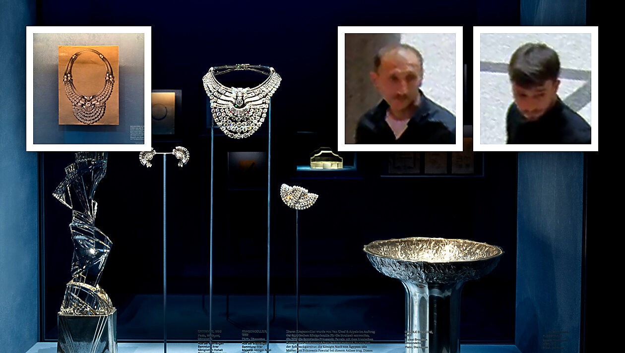 Spezialhammer dabei - so professionell lief der juwelen-coup im museum 2026