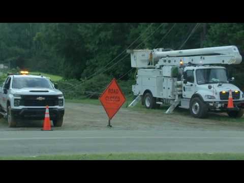 Strong storm brings down trees; Lightning causes Wake County house fire 2026