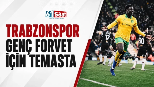 Trabzonspor genç forvet için temasta Trabzonspor genç forvet için temasta 2026
