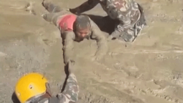 Trapped Nepali workers pulled from hydropower tunnel after catastrophic flooding 2026