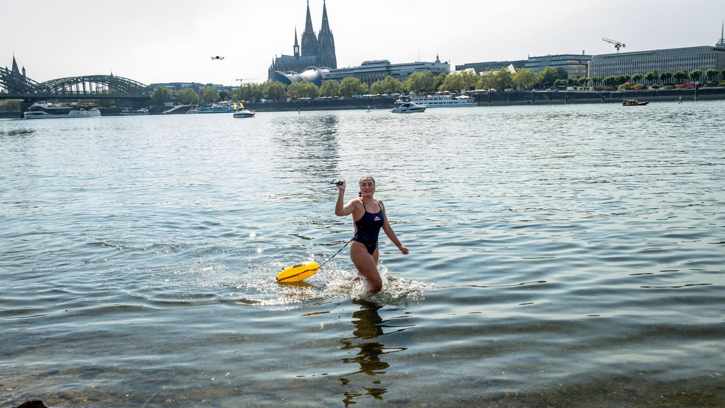 Von frankfurt nach köln: extremschwimmerin pohl in köln angekommen 2026