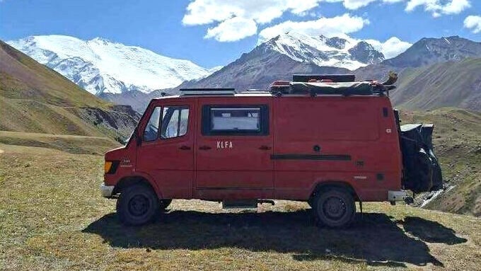 Vor jahren verkauft - feuerwehrauto fuhr von donnersbach nach kirgistan 2026