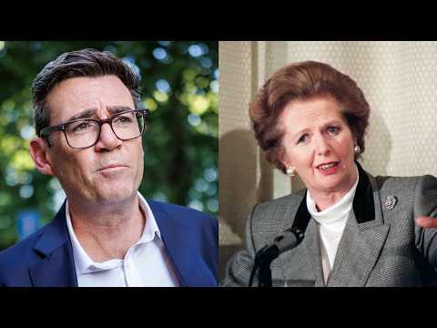 Burnham blaming UK issues on Margaret Thatcher 2026