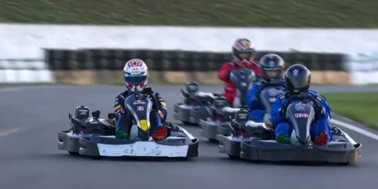 Φερστάπεν: Έκανε 100 προσπεράσεις με go-kart και πήρε τη νίκη στο Silverstone 2026