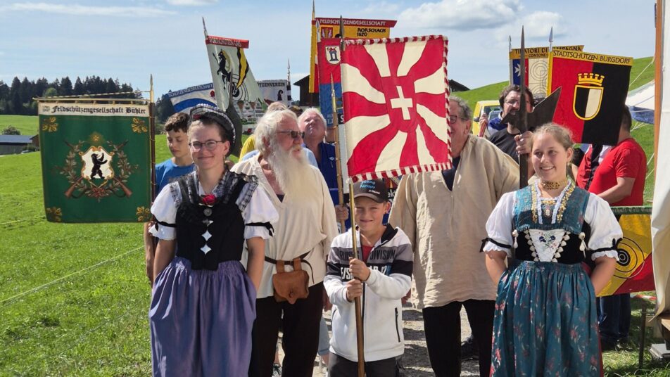 Gute Laune überall am « Buremusigträffe» 2026