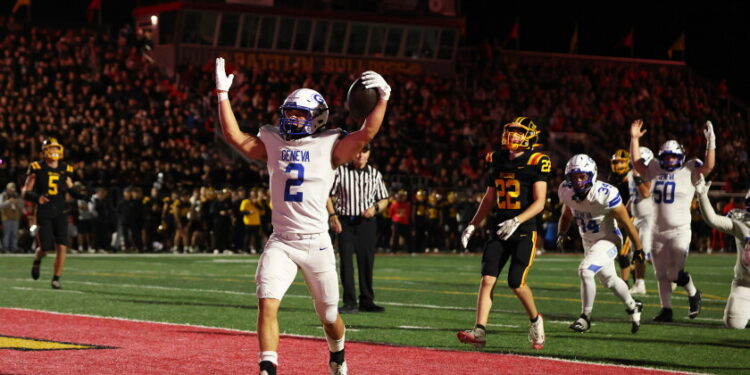 Nelson wendell's four tds and 355 total yards leads geneva past batavia 2026 - justice Nelson wendell's four tds and 355 total yards leads geneva past batavia 2026