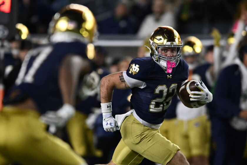 Notre Dame RB Aneyas Williams ready to make long-awaited 1st start as No. 4 Irish face Wisconsin 2026