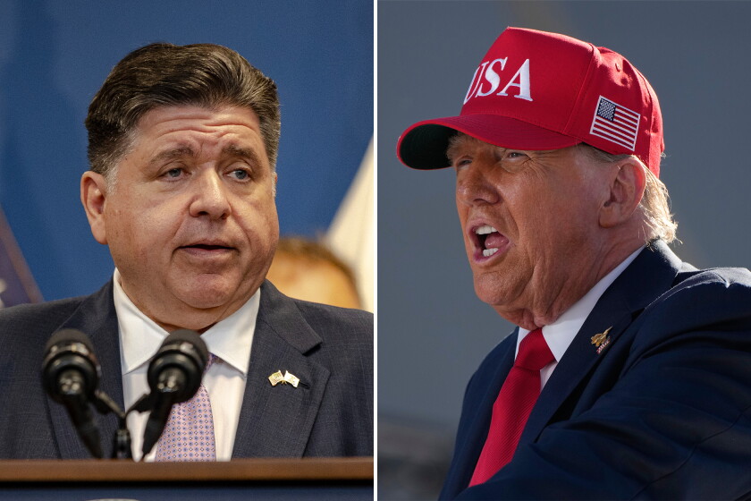 Gov. JB Pritzker on Tuesday accused President Donald Trump of "enabling" crime — not fighting it — after Trump again bashed Chicago following a fatal mass shooting Saturday.